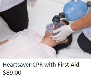 Heartsaver CPR with First Aid $89