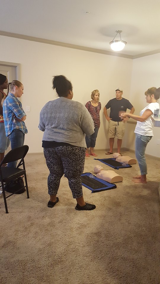 Corporate CPR training Class