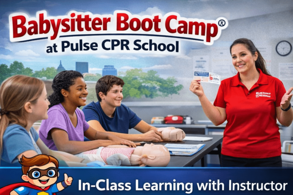 Baby sitter bootcamp with instructor
