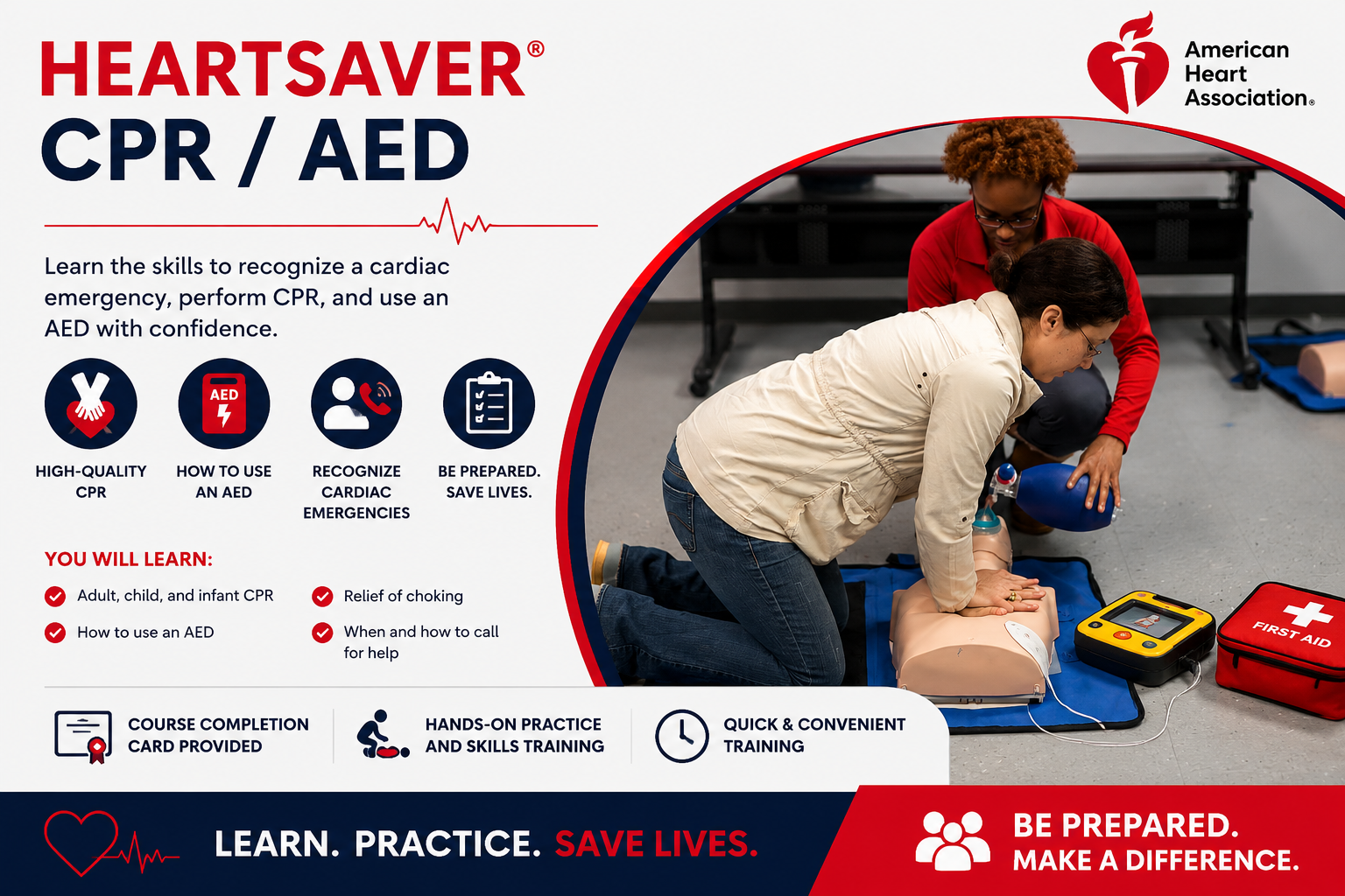 Heartsaver CPR AED